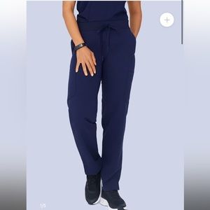 Mandala Scrubs 9 Pocket Cargo Pants Navy